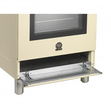 La Germania AMN6640ECRT Κουζίνα Ηλεκτρική με Εστίες Φυσικού Αερίου Κρεμ 60εκ.